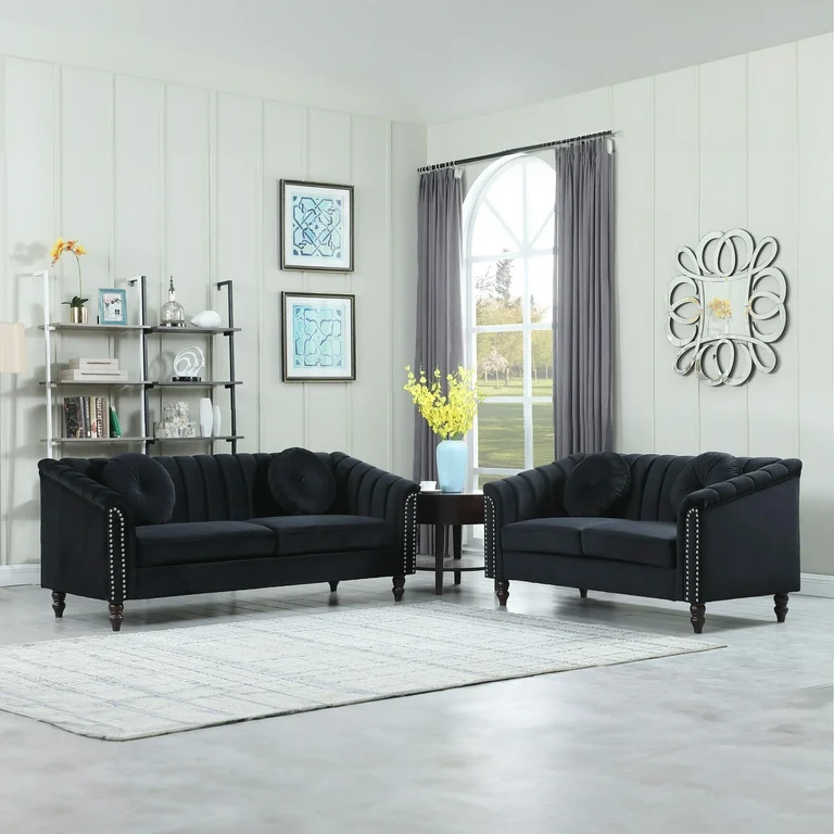 3pc set includes sofa, loveseat, and chair
